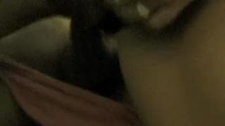 A beautiful blonde who loves sex in trains