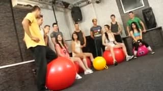 A bi-sexual orgy party