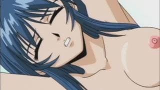 A busty hentai has a double penetrated today