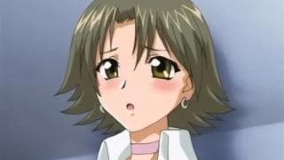 A very young couple fucks in this hentai