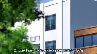 A young hentai couple have great sex