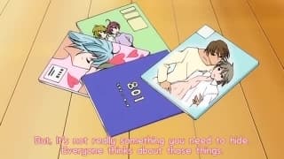 A young lady with large oppais