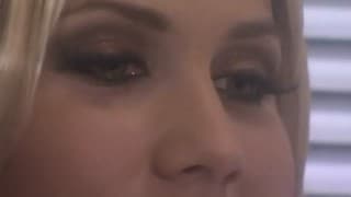 Alanah Rae is a very sensual secretary in this threesome