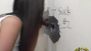 Alaura Eden really enjoys giving fellatio