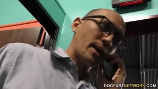 Alexa Grace gives this guy a surprise!