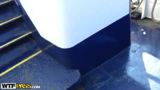 Alison Star fucks outside with her man