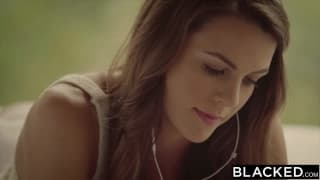 Ally Tate enjoys everything about his dick