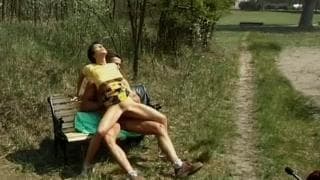 An outdoor sodomy scene today!