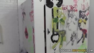 Ava Dalush has a lot of fun with black men