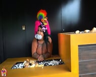 BBW Fucks Clown For Free In Atlanta