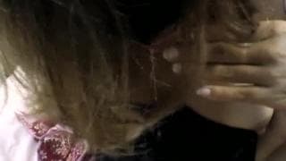 Blindfolded and sucking a cock today