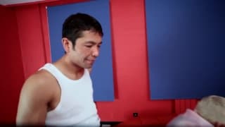 Blonde BBW really enjoys getting cock