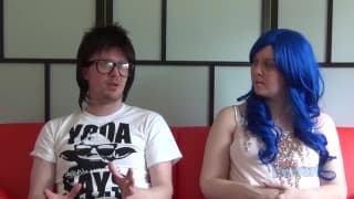 Charlyse Angel is a hot blonde who sucks well