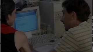 Cheerleader swallows the coaches dick in the office