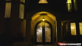 Cute blonde Selena rose gets fucked in bed