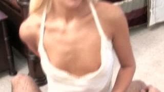 Desiree is a slut who knows how to jerk a guy off