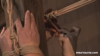 Flower Tucci has a black man to fuck her small pussy