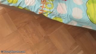 Henessy loves hardcore sucking here!