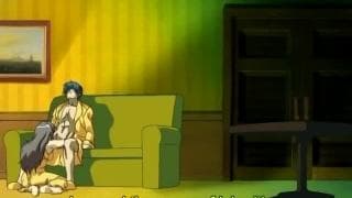 Hentai, video shows a romantic, sexy story