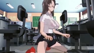 Hentai video up close view of manko!