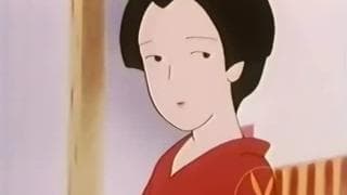 Hentai video with a Japanese geisha