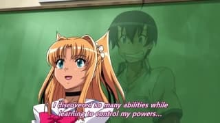 Horny tentacle mo,ster fucks a hot brunette