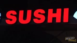 Hot Blonde wants Hard Dick after sushi