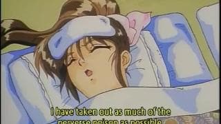 Japanese hentai gets fucked by horny monster