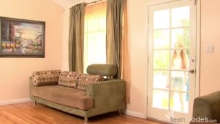 Jayme Langford and Isabelle Sky testing this dildo