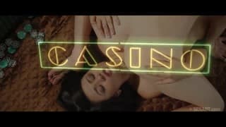 Jessie Andrews and Sophia licking