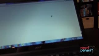 Lara Honey comes home to fuck a nerd