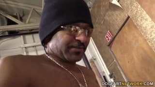 Leya Falcon is excited with this black dick