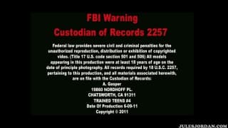 Lily Carter has her ass stretched