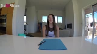 Lola hunter is a new girl in town nice