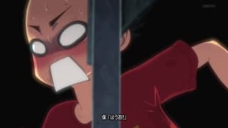 Making the most of her big oppais