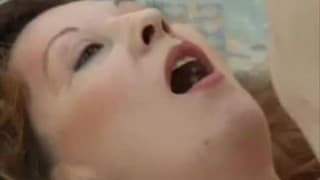 Mature bored housewife gets her asshole tickled