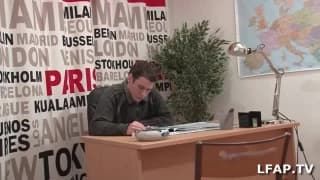 Mature woman loves to blow his pocket rocket