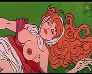 Porn Cartoon – This Is The Story Of A Slightly Different Cinderella, Which Ends In A Big Orgy At The Ball