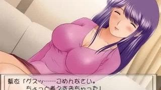 Purple haired and blonde haired babes fucking