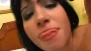 Rachel Linares gets a backdoor slip