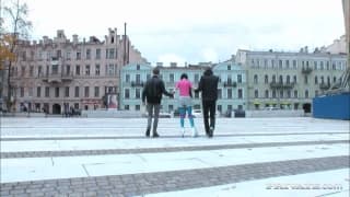 Regina Presley has a man in her pussy and another in her ass