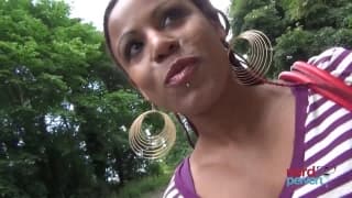 Roxi Monique fucks a big nerd who loves sex