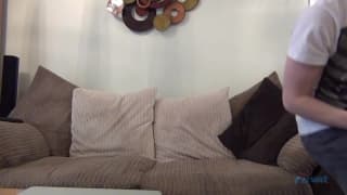 Sally Jo gives this nerd a great blowjob