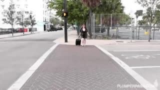 Sapphire has big tits and she’s horny