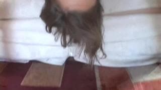 She deepthroats all of his big dick