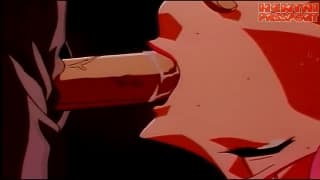 She gets banged by a guy who loves pussy