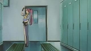 She is arrested for possession of dope.