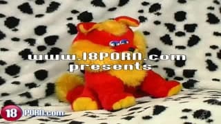 She touches herself in front of us