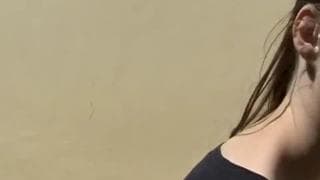 She will fuck for a few dollars! Cheap slut!