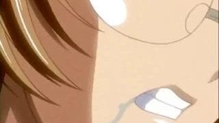 Teen slut with blue hair being banged